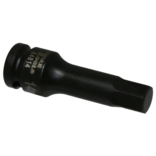 14mm Metric In-Hex Impact Socket 1/2" Drive x 78mm Length T&E Tools 84814