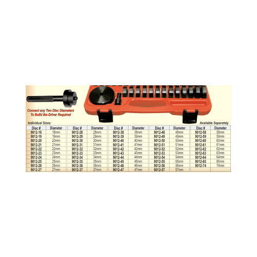 No.9012-19 - 19mm Bush/Seal/Bearing Driver