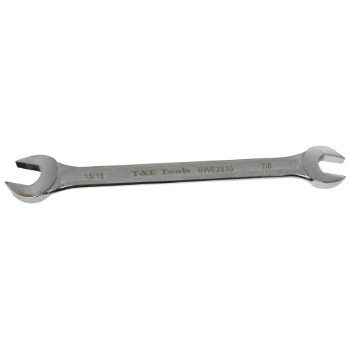 7/8" x 15/16" Open-End Wrench T&E Tools BWE2830