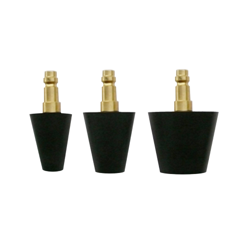 3 Piece Tapered Rubber Cone Set T&E Tools GT8