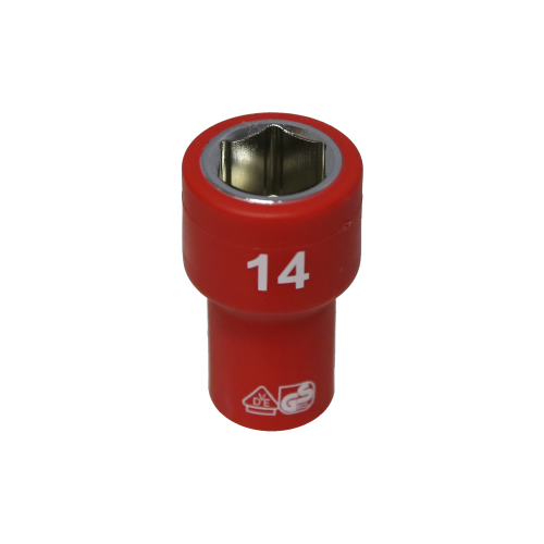 6 Point VDE Insulated Socket (14mm) T&E Tools IS20142