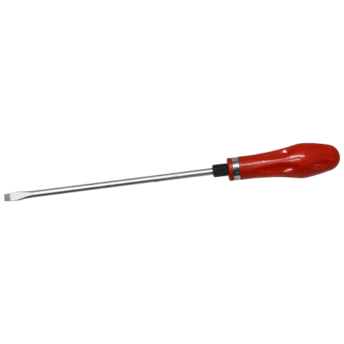 6 x 200mm Slotted S2 Steel Screwdriver T&E Tools T76200