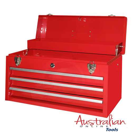 3 Drawer Portable Chest T&E Tools TES320RB