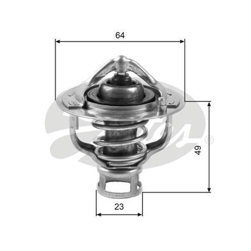 Thermostat GATES TH04082 for Nissan Maxima J30 3L Patrol 2.8L Pathfinder 3.3L Stagea 2.5L