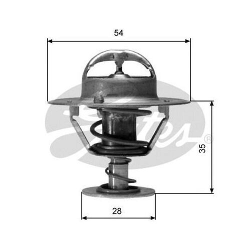 Thermostat Gates TH04282G1 for MAZDA LAND ROVER NISSAN LAND ROVER JAGUAR HOLDEN