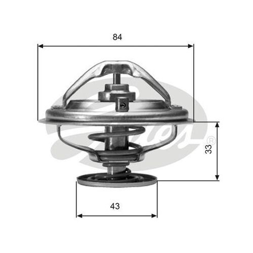 Thermostat Gates TH06582G1 for BMW 5 E34 3L 7 E38 4L 8 E31 5L