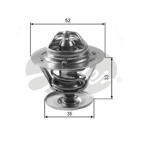 Thermostat Gates TH12588G1 for FORD Transit VE,VF,VG 1994-2000 5L Diesel