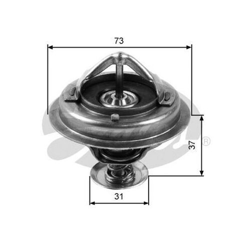 Thermostat Gates TH24588G1 for Toyota Coaster Dyna 200 Dyna 200 Diesel