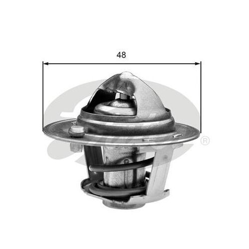 Thermostat Cooling Gates TH25782G1 For FORD FIESTA FOCUS