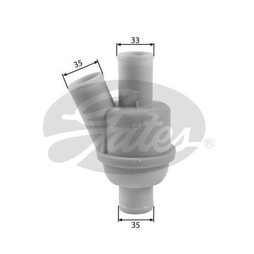 Thermostat Gates TH35882 for LAND ROVER Freelander Discovery Defender 2.4L Diesel