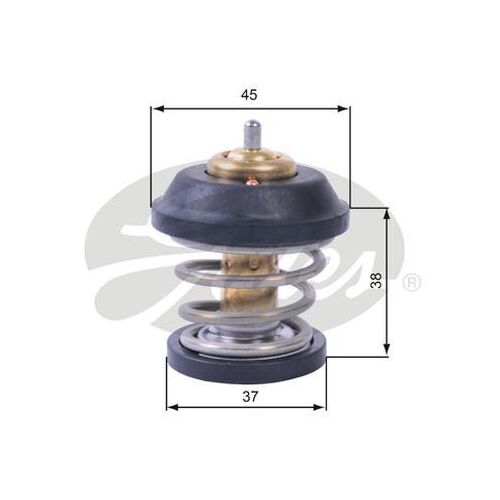 Thermostat Gates TH42995G1 for VW Passat Jetta Tiguan EOS AUDI A6 A3 Q3 SKODA Octavia