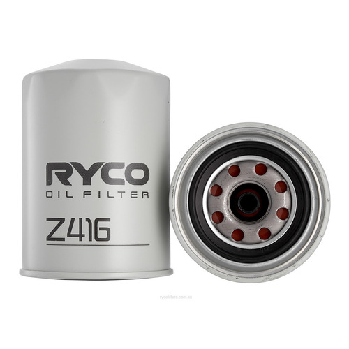 Oil Filter Ryco Z416 For NISSAN PATROL TY61 GU Y61 4.2L Y60 GQ 2.8L Y61 GU 4.2L AWD DIESEL