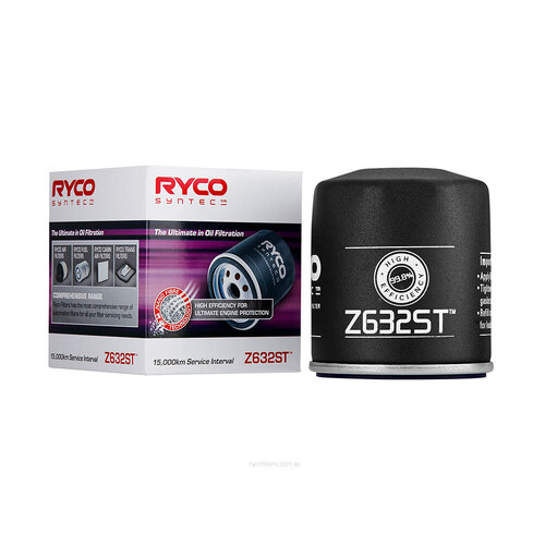 Oil Filter Z632ST Ryco For Mazda CX-7 2.5LTP L5 VE ER SUV MZR